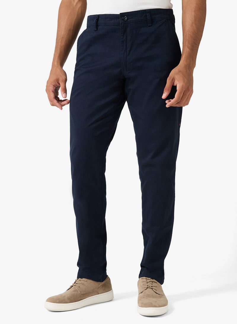 Robert Wood Slim Fit Formal Chinos - Image 1